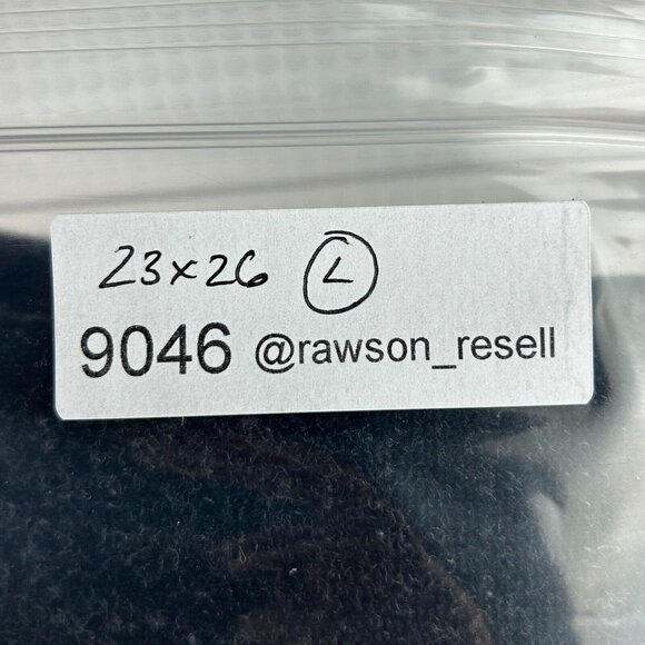 Johnnie O Merino Wool Black Sweater Henley Men's Large Pullover Casual Tech 100% - Picture 7 of 7